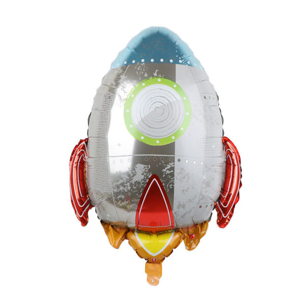 Fóliová ozdoba Raketa 74 * 60 cm - Obrázek 1