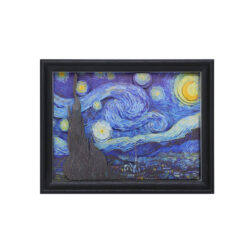 DIY 3D Nalepovací Obraz s rámečkem Hvězdná noc - Vincent van Gogh