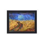 DIY 3D Nalepovací Obraz s rámečkem Wheatfield with crows van gogh