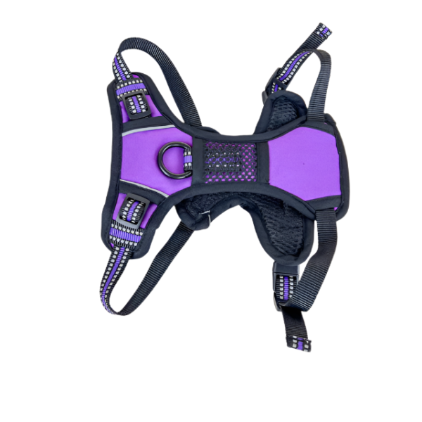Polstrovaný postroj pro pejsky S (obvod těla až 60cm, lze zmenšit) délka 20 cm - Obrázek 19