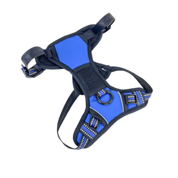 Polstrovaný postroj pro pejsky S (obvod těla až 60cm, lze zmenšit) délka 20 cm - Obrázek 14