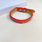 Kožený obojek 28-37 cm - Obrázek 3