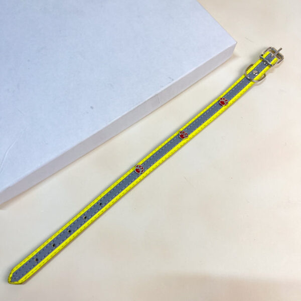 Kožený obojek 28-37 cm - Obrázek 5