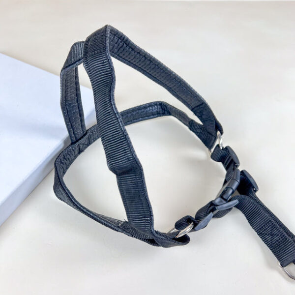 Pružné natahovací vodítko 90cm s postrojem 65cm obvod - Obrázek 3