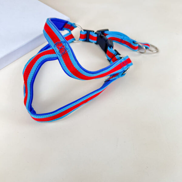 Pružné natahovací vodítko 90cm s postrojem 65cm obvod - Obrázek 14