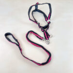 Pružné natahovací vodítko 90cm s postrojem 65cm obvod - Obrázek 7