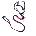 Pružné natahovací vodítko 90cm s postrojem 65cm obvod - Obrázek 22