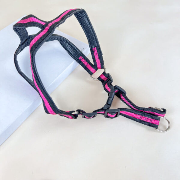 Pružné natahovací vodítko 90cm s postrojem 65cm obvod - Obrázek 8