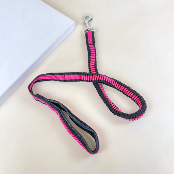 Pružné natahovací vodítko 90cm s postrojem 65cm obvod - Obrázek 10