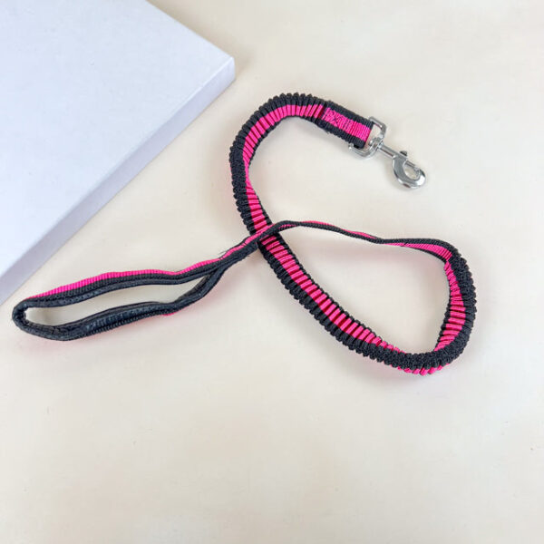 Pružné natahovací vodítko 90cm s postrojem 65cm obvod - Obrázek 11