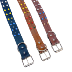 Kožený obojek 3x36-46 cm - Obrázek 5