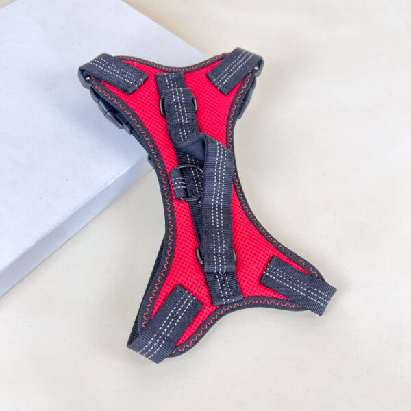 Polstrovaný postroj M šířka 16cm (nastavitelná velikost 52- 62cm) pro psy - Obrázek 8