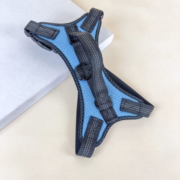 Polstrovaný postroj M šířka 16cm (nastavitelná velikost 52- 62cm) pro psy - Obrázek 6