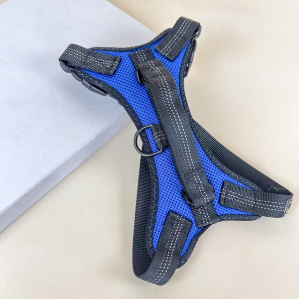 Polstrovaný postroj M šířka 16cm (nastavitelná velikost 52- 62cm) pro psy - Obrázek 5