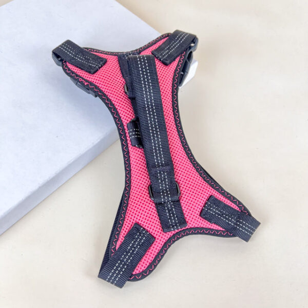 Polstrovaný postroj M šířka 16cm (nastavitelná velikost 52- 62cm) pro psy - Obrázek 4