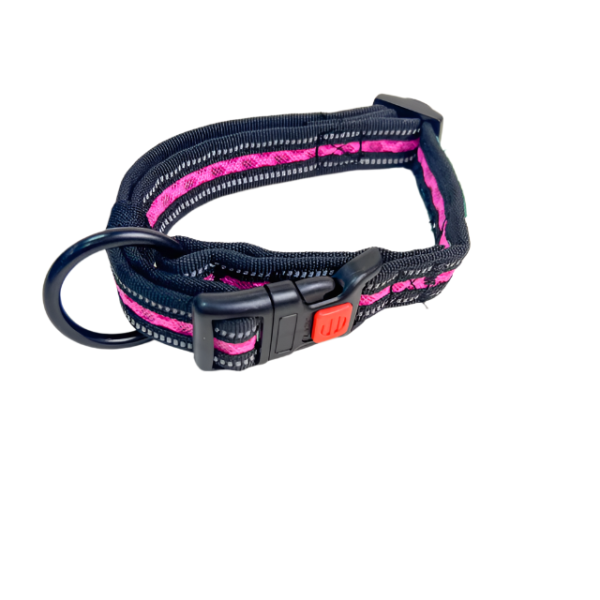 Nylonový reflexní a polstrovaný obojek 2 x 30-45cm - Obrázek 11