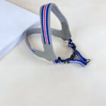 Polstrovaný postroj na psy S (obvod 45cm) šířka 3cm - Obrázek 9