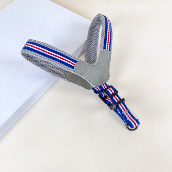 Polstrovaný postroj na psy S (obvod 45cm) šířka 3cm - Obrázek 8