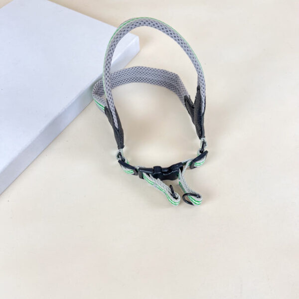 Polstrovaný postroj na psy S (obvod 45cm) šířka 3cm - Obrázek 3