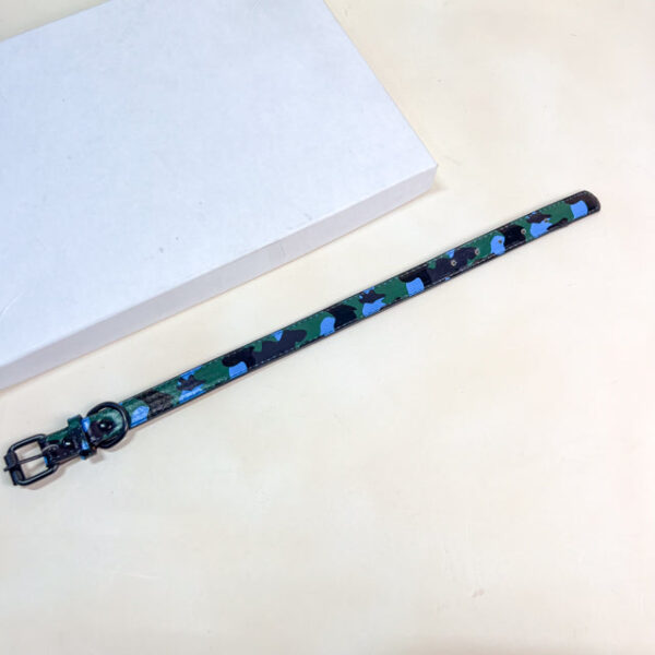 Kožený obojek pro psy 2 x 42 cm - Obrázek 5