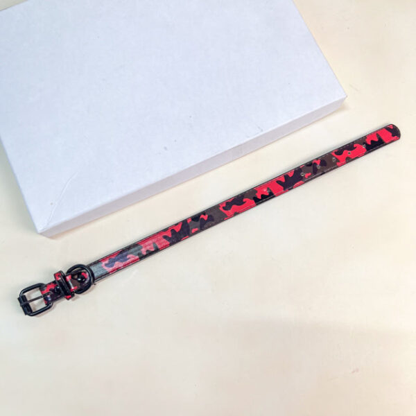 Kožený obojek pro psy 2 x 42 cm - Obrázek 1