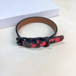 Kožený obojek pro psy 2 x 42 cm - Obrázek 3