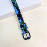 Kožený obojek 39-47x2.5 cm