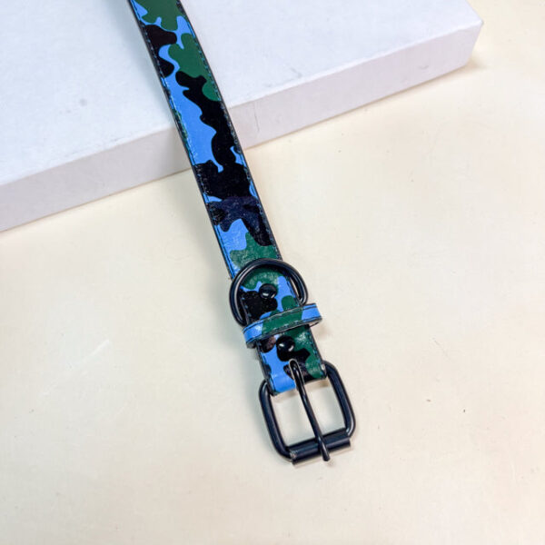 Kožený obojek 39-47x2.5 cm - Obrázek 1