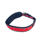 Polstrovaný reflexní obojek M s pojistkou (50-65 cm) - Obrázek 7