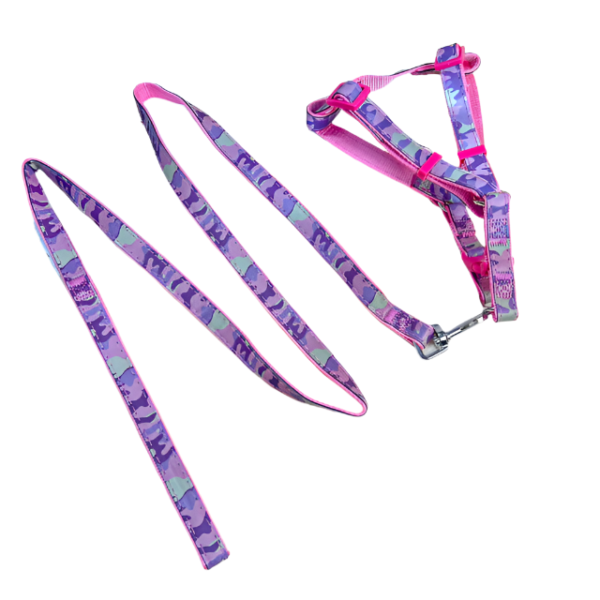 Reflexní sada vodítko a postroj (vodítko 115 cm, obvod postroje 35-50 cm) - Obrázek 7