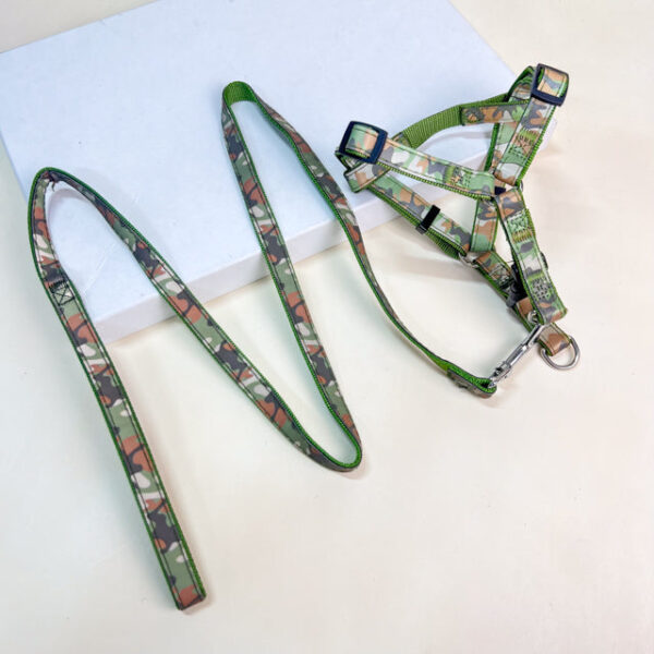 Malé reflexní vodítko s postrojem (vodítko 150 cm, obvod postroje 30-40 cm) - Obrázek 7