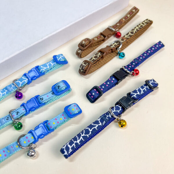 Obojek s rolničkou pro psy a kočky 1x20-30 cm - Obrázek 3