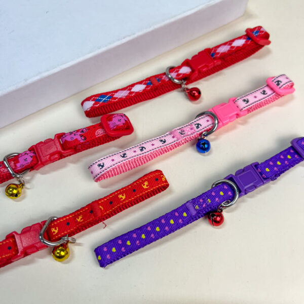 Obojek s rolničkou pro psy a kočky 1x20-30 cm - Obrázek 4