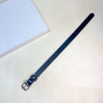 Kožený obojek pro psy s tlapkami 2cm, délka 45cm - Obrázek 4