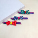 Obojek pro mazlíčky s mašličkou (obvod 18-25 cm) - Obrázek 3