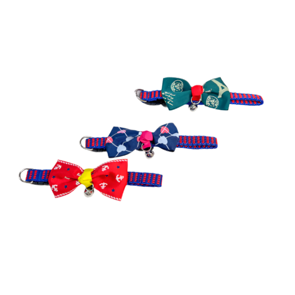 Obojek pro mazlíčky s mašličkou (obvod 18-25 cm) - Obrázek 7