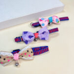 Obojek pro mazlíčky s mašličkou (obvod 18-25 cm) - Obrázek 4