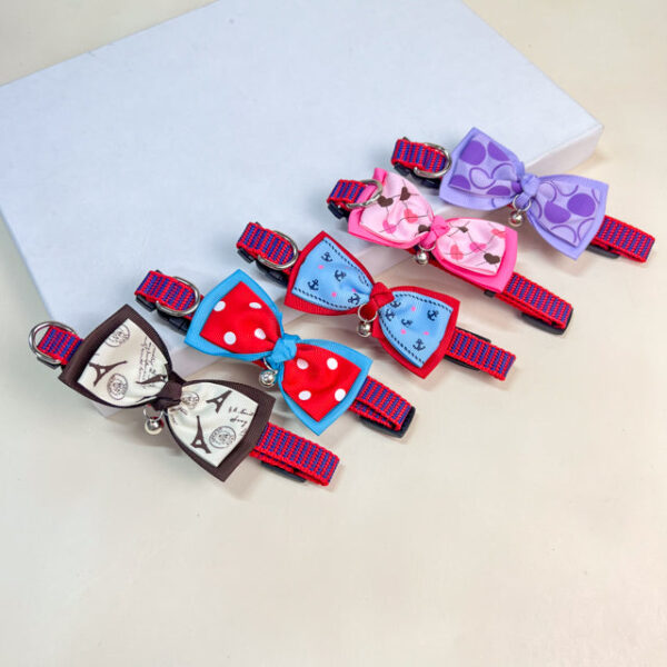 Obojek s mašlí 27-40 cm - Obrázek 2