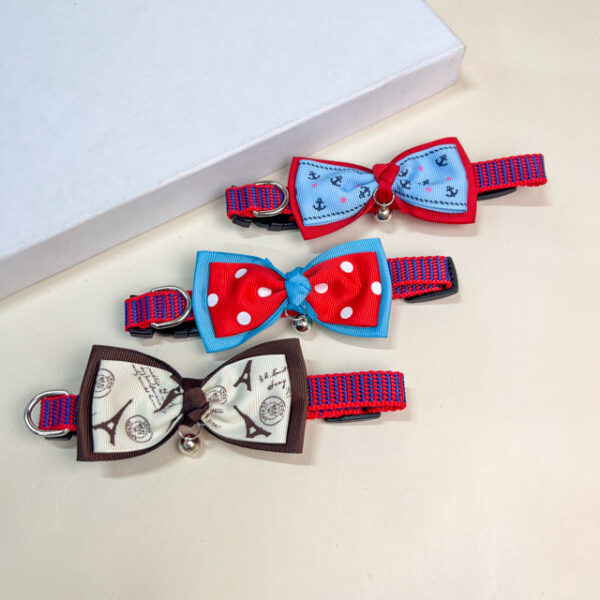 Obojek s mašlí 27-40 cm - Obrázek 1