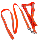 Sada reflexního vodítka s postrojem pro psy (postroj 45-55 cm) - Obrázek 12