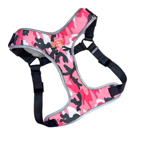 Polstrovaný postroj pro psy 70-90 cm - Obrázek 12