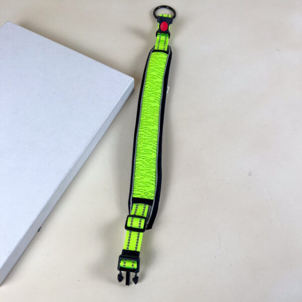 Reflexní obojek pro psy M (45-50cm), šířka 4.5 cm - Obrázek 12