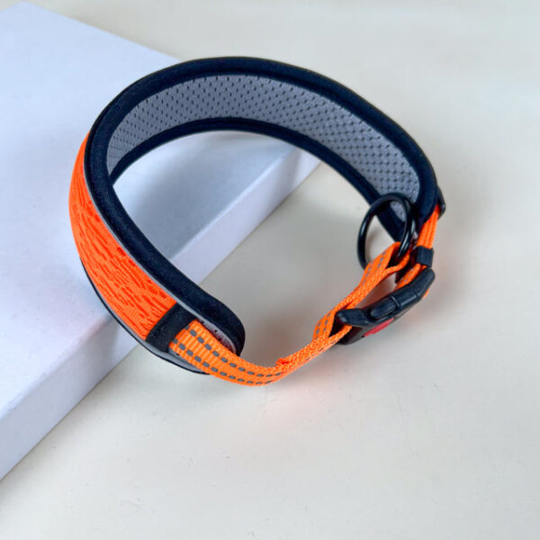 Reflexní obojek pro psy M (45-50cm), šířka 4.5 cm - Obrázek 1