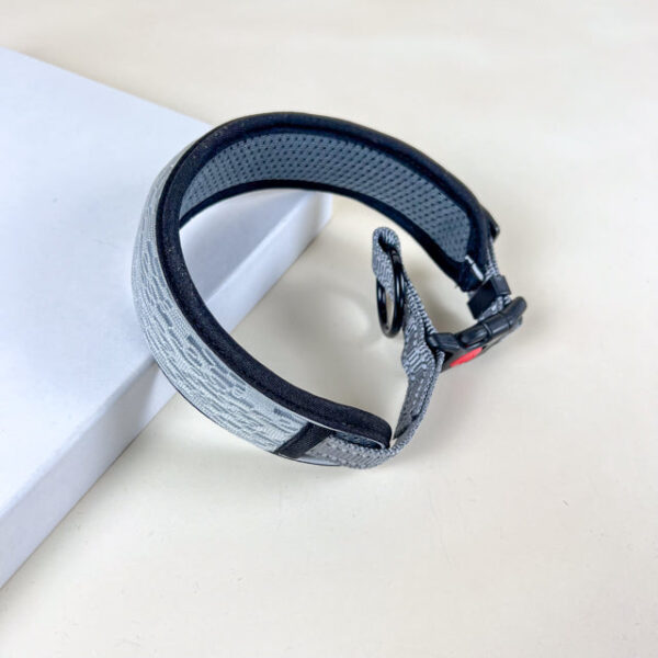 Reflexní obojek pro psy M (45-50cm), šířka 4.5 cm - Obrázek 2