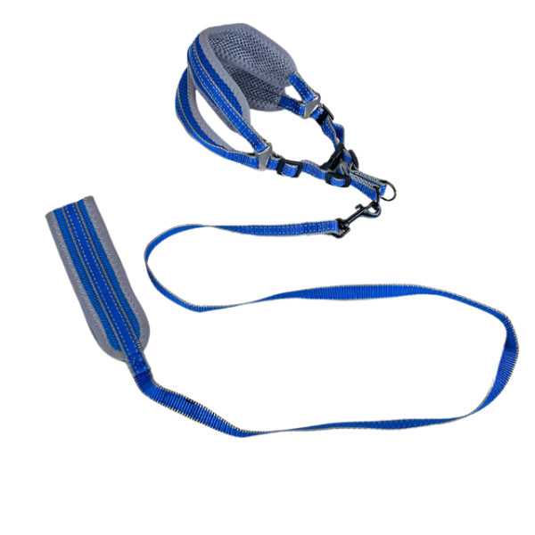 Polstrované vodítko s postrojem (vodítko 120cm x 1.5cm, obvod postroje 40-50cm) - Obrázek 18