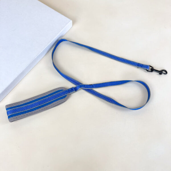 Polstrované vodítko s postrojem (vodítko 120cm x 1.5cm, obvod postroje 40-50cm) - Obrázek 4