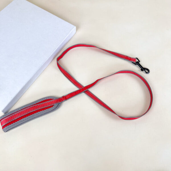 Polstrované vodítko s postrojem (vodítko 120cm x 1.5cm, obvod postroje 40-50cm) - Obrázek 8