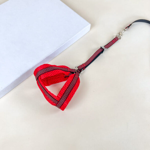 Sada reflexního vodítka s postrojem pro psy 1 cm (postroj 30-50cm, vodítko 110cm) - Obrázek 13