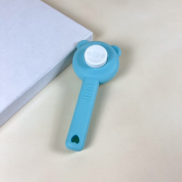 Kartač na zvířata s tlačítkem na sundavaní chlupů 20x8cm - Obrázek 4