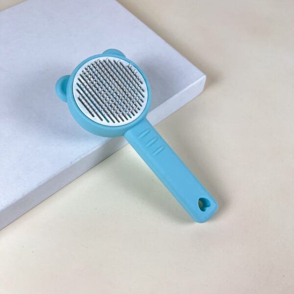 Kartač na zvířata s tlačítkem na sundavaní chlupů 20x8cm - Obrázek 5